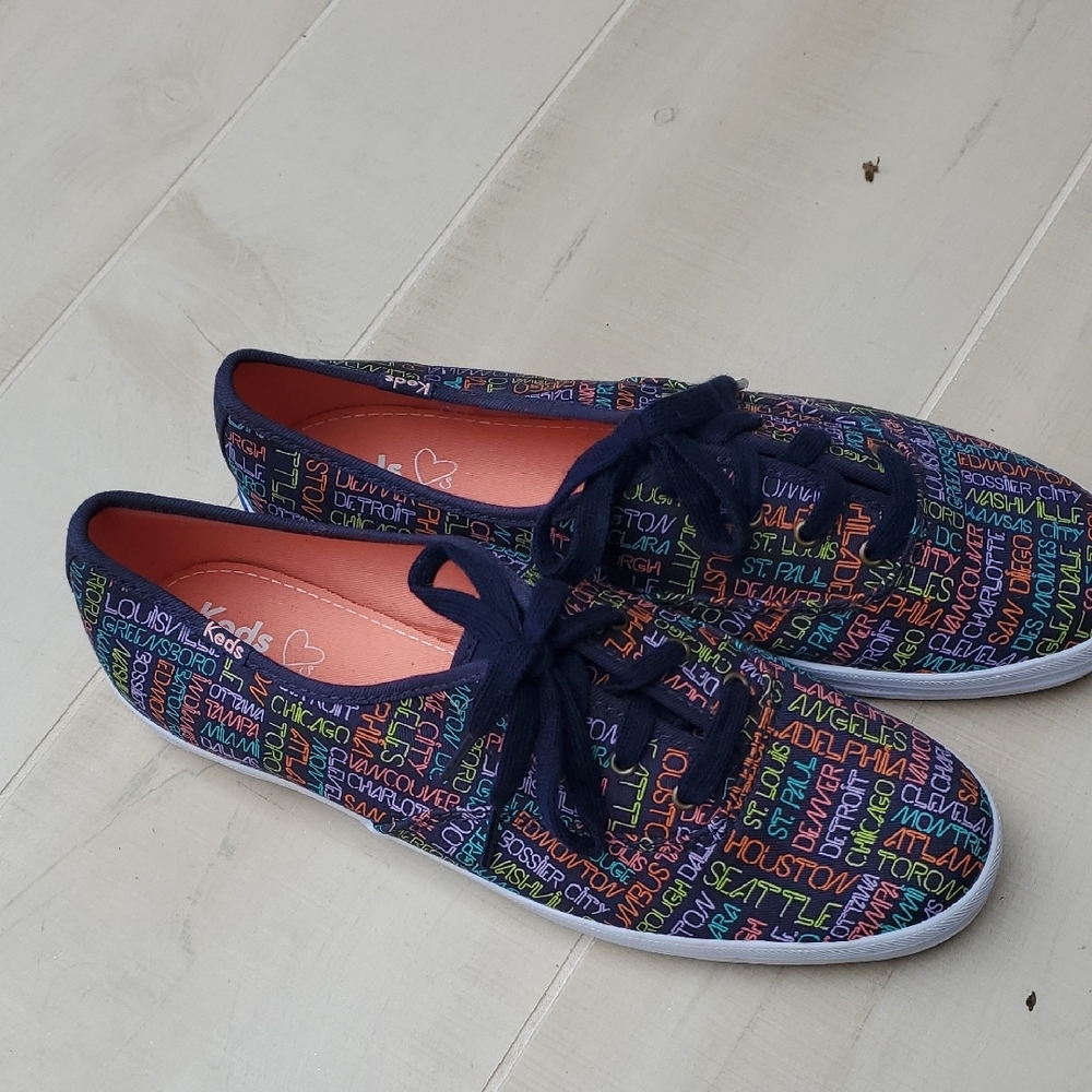 Keds Taylor SWIFT Women's Multicolor Canvas Sneakers - Picture 2 of 8